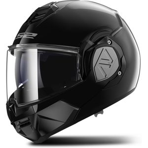 LS2 Casco Modulare  FF906 Advant Solid Lucido-Nero