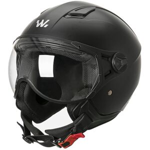 Casco Jet Wayscral Urban Style Con Visiera Corta Taglia M Nero Opaco