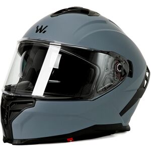 Casco Da Moto Integrale Road Vision Wayscral Taglia M Con Visiera Parasole, Grigio