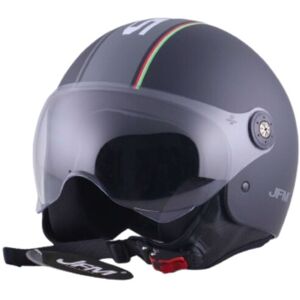 Casco Jet Jfm 980 Nero Opaco Taglia Xs