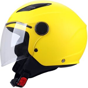 Casco Jet Jfm Baby Giallo Taglia S 47/48 Cm