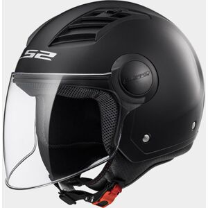 Casco Jet Ls2 Airflow Matt Black Taglia S