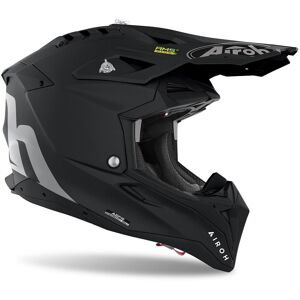 Casco Airoh Off Road Aviator 3 Nero Opaco Matt Black