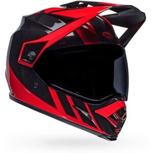 Casco Off Road Bell Mx-9 Adv Mips Dash Nero E Rosso