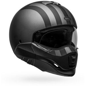 Casco Modulare Bell Broozer Free Ride Nero E Grigio Opaco