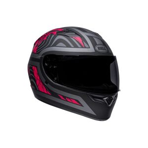 Casco Integrale Bell Qualifier Rebel Nero E Rosa Opaco