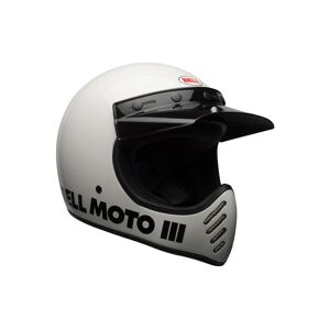 Casco Touring Bell Moto-3 Classic Bianco Lucido