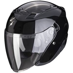 Casco Jet Scorpion Exo-230 Solid Nero Lucido