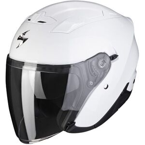 Casco Jet Scorpion Exo-230 Solid Bianco Lucido