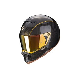 Casco Integrale Street Fight Scorpion Exo-Hx1 Carbon Se Nero Oro Lucido