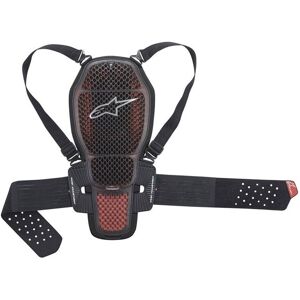 Protezione Schiena Nucleon Kr-1 Cell Alpinestars Trasparente Nero / Rosso