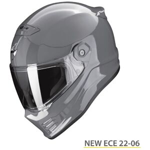 Casco Modulare Scorpion Covert Fx Solid Grigio Cemento