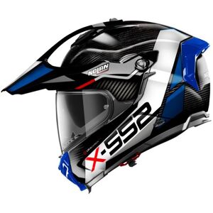 Casco Completo Off Road Nolan X-552 Ultra Carbon Dinamo N-Com 024