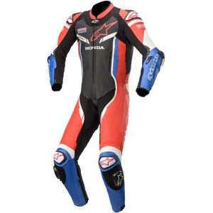 Alpinestars Honda Gp Pro V2 Tuta In Moto Un Pezzo Nero Bianco Rosso 48