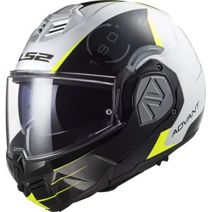 Ls2 Advant Codex Casco Pieghevole Bianco/nero Taglia Ll Casco Moto