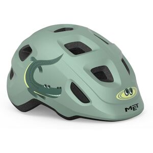 Casco MET Hooray verde coccodrillo lucido 3HM144 AQ1