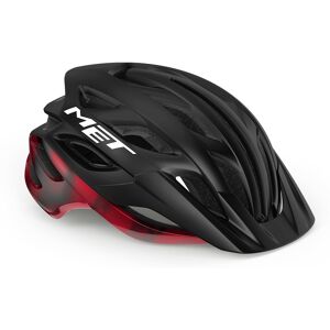 Casco MET Veleno mips nero rosso opaco lucido 3HM142 NR1