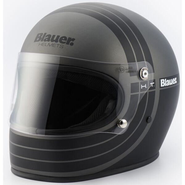 blauer 80's casco nero argento s