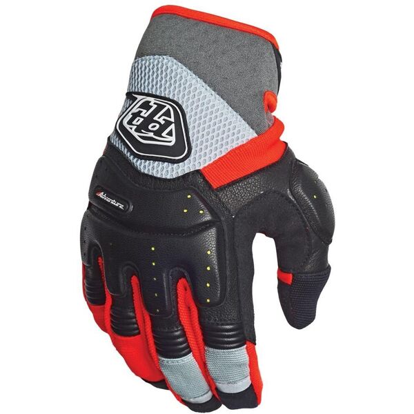 lee adventure radius guanti da moto arancione m