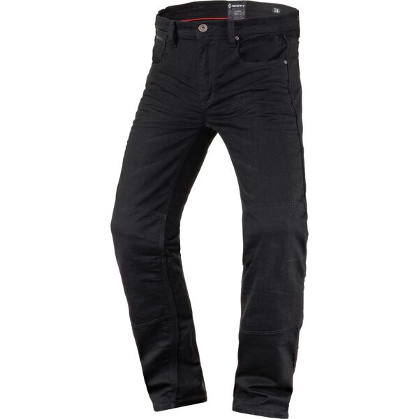 scott denim stretch jeans motociclistici nero 2xl