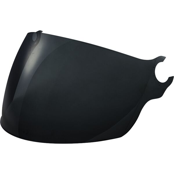 ls2 of562/of558 visor long visiera lunga grigio unica taglia