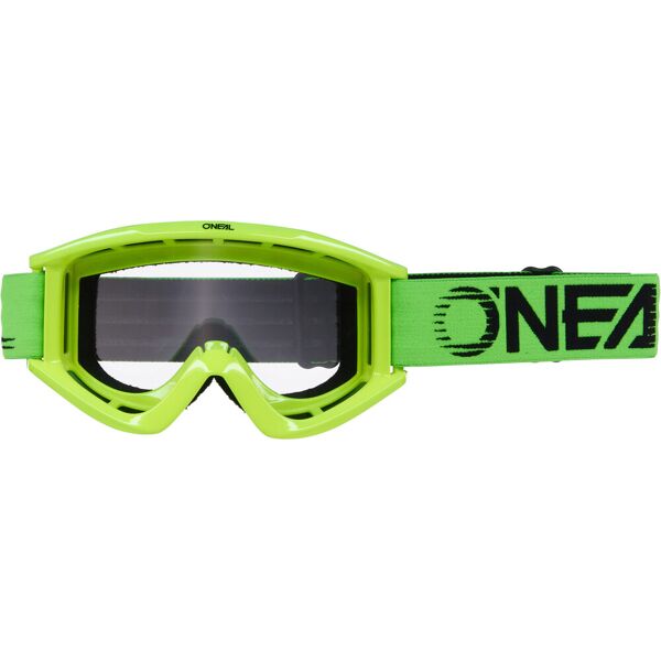 oneal b-zero occhiali motocross verde