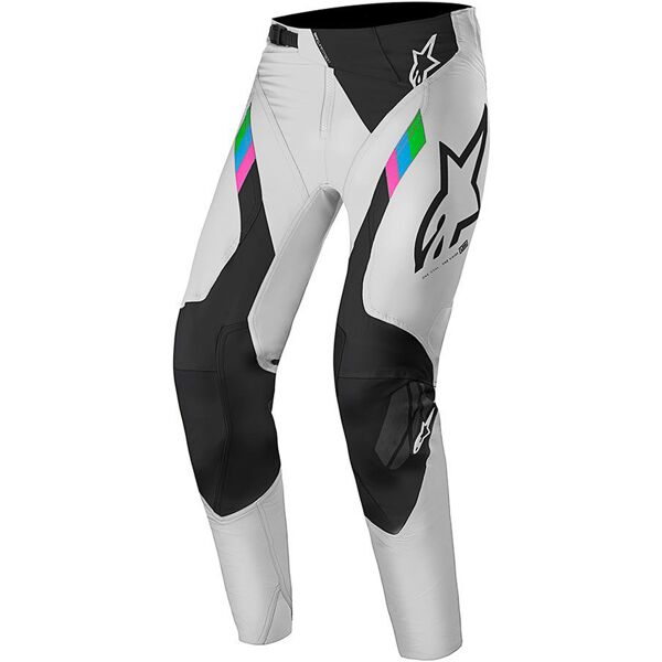 alpinestars super tech limited edition pantaloni mx nero bianco 26