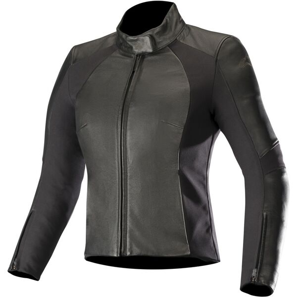 alpinestars vika v2 giubbotto moto in pelle donna nero 46