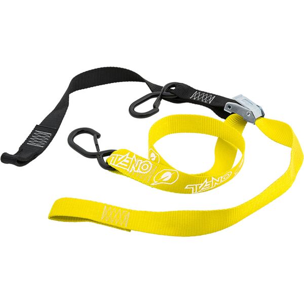 oneal de luxe tie downs 35 mm giallo