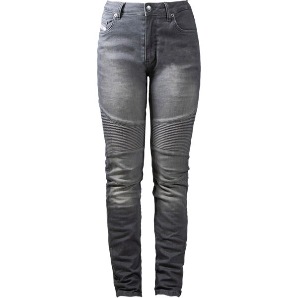 john doe betty biker xtm jeans moto donna grigio 36