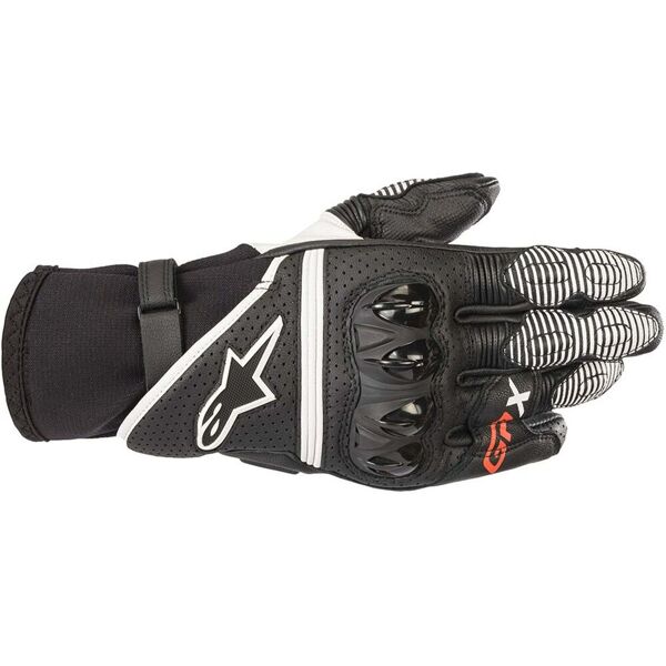 alpinestars gp x v2 guanti moto nero bianco xl