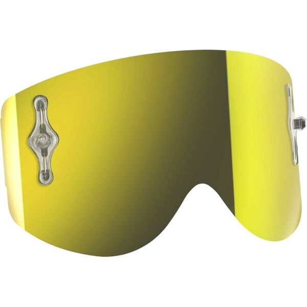 scott recoil xi works chrome lente di sostituzione giallo unica taglia