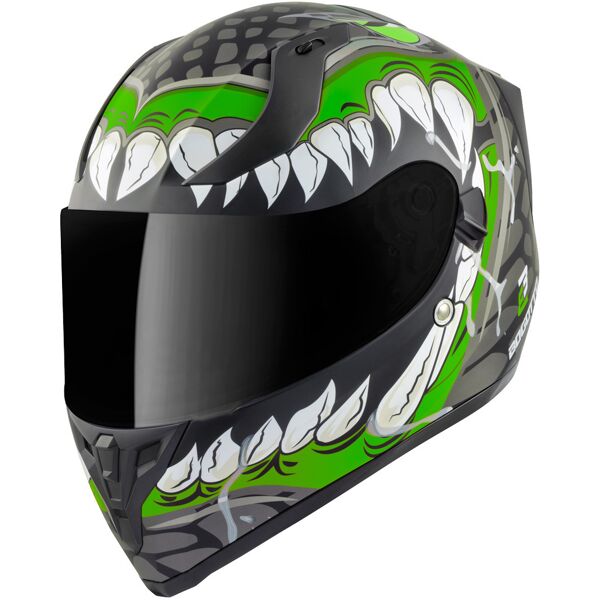 bogotto v128 naga casco nero verde 2xl