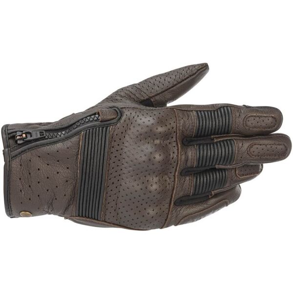 alpinestars rayburn v2 guanti da moto marrone 3xl