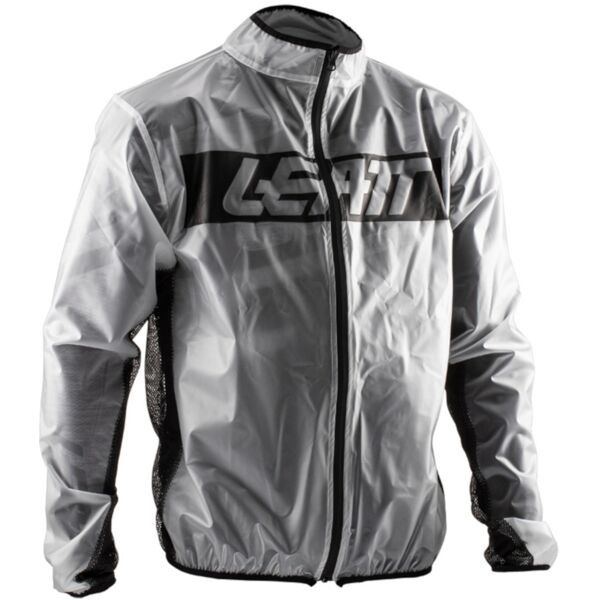leatt race cover giacca da pioggia motocross bianco s