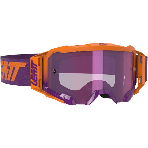leatt velocity 5.5 iriz occhiali motocross porpora unica taglia
