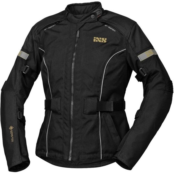 ixs tour classic gore-tex giacca tessile da donna nero 3xl