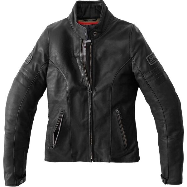 spidi vintage giacca donna in pelle moto nero 38