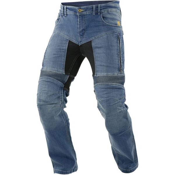 trilobite 661 parado slim jeans da moto blu 32 34