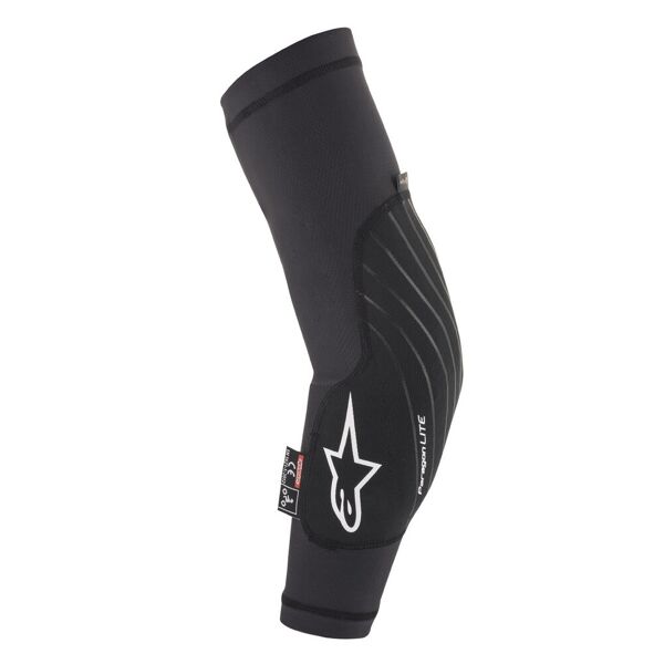 alpinestars paragon lite protettori del gomito giovanile nero l xl