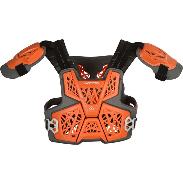 acerbis gravity level 2 protettore del torace arancione unica taglia