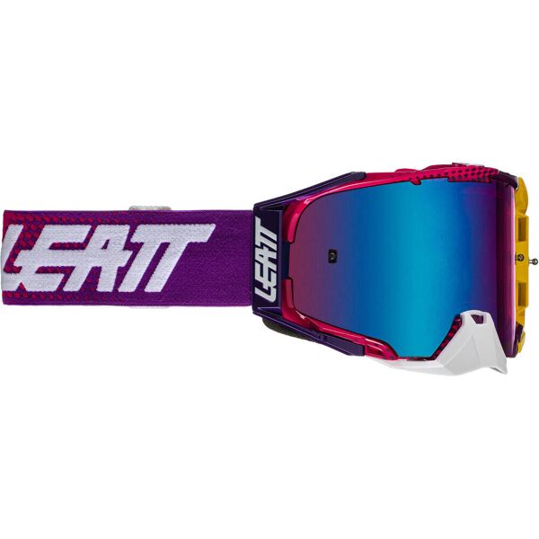 leatt velocity 6.5 iriz united occhiali motocross blu unica taglia