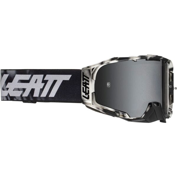leatt velocity 6.5 iriz african tiger occhiali motocross argento unica taglia