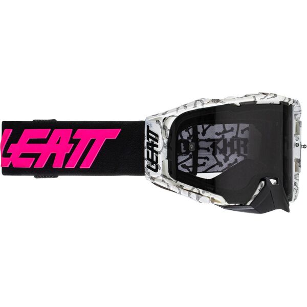 leatt velocity 6.5 bones occhiali motocross nero unica taglia