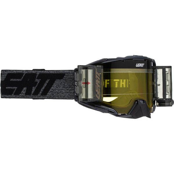 leatt velocity 6.5 roll-off graphene occhiali motocross giallo unica taglia