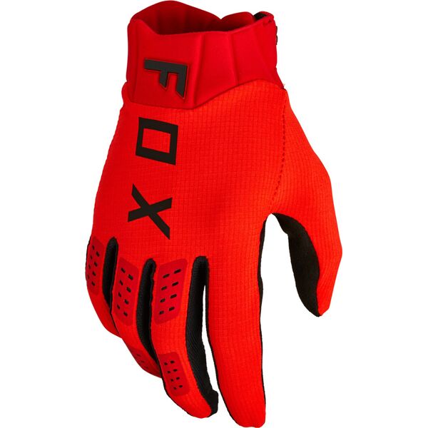 fox flexair guanti motocross nero rosso xl