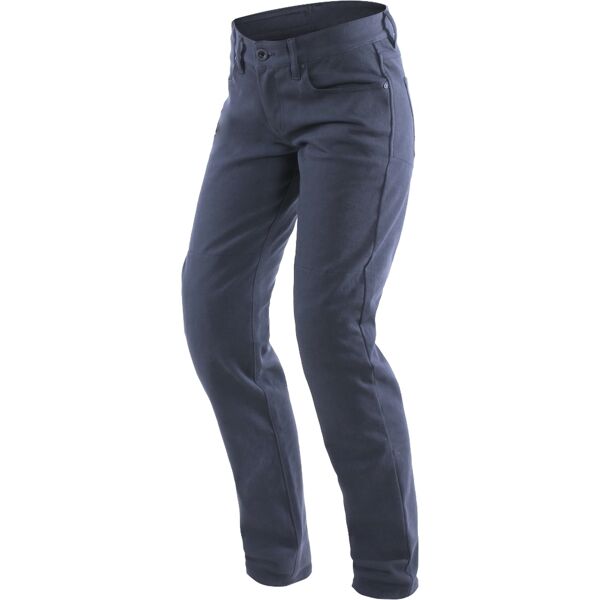 dainese casual regular pantaloni tessili per moto da donna blu 33