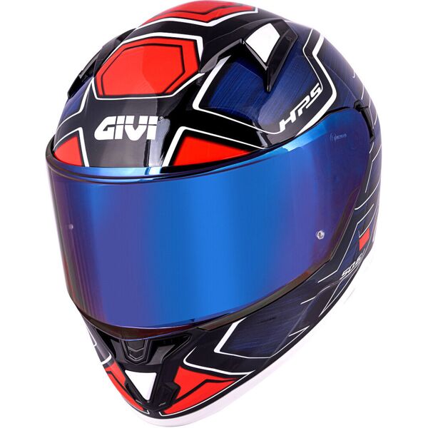 givi 50.6 sport deep limited edition casco rosso blu xs