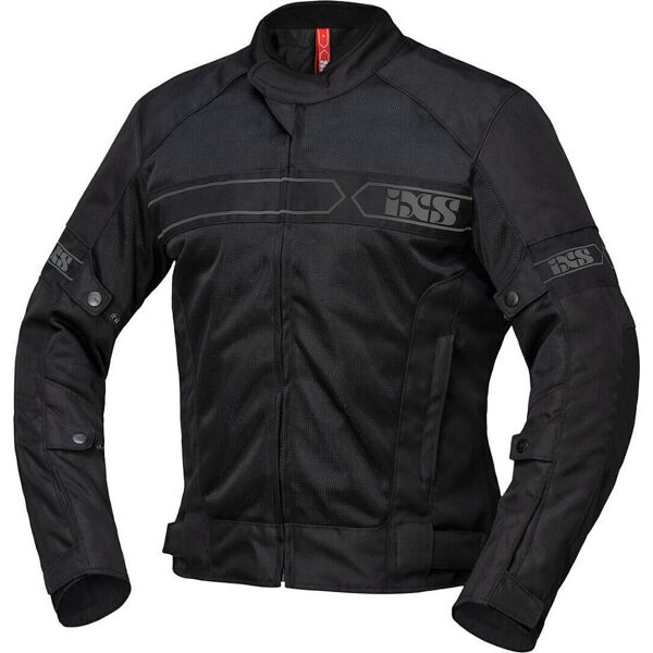 ixs evo-air giacca tessile moto nero 4xl