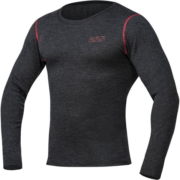 ixs merino 365 camicia funzionale grigio 3xl 4xl